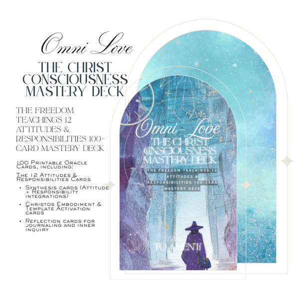 ✨ Omni Love ✨ The Christ Consciousness Printable Mastery Deck